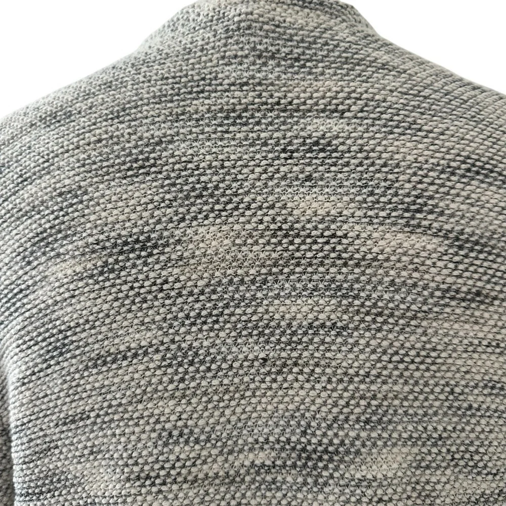 Joie Nalah B Tweed Open Fron Cardigan in Smokey gray tones